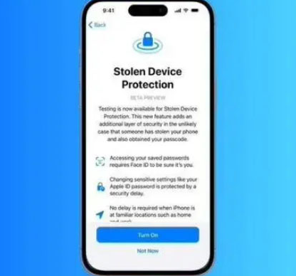 商南苹果授权维修店分享被盗设备保护功能开启方法
