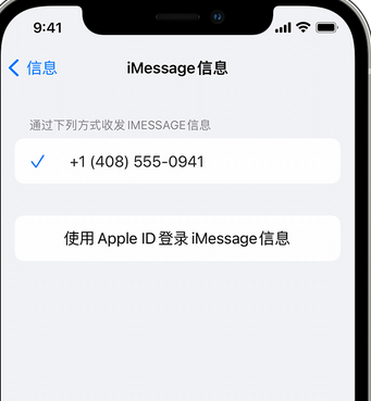 商南apple维修iPhone上无法正常发送iMessage信息 